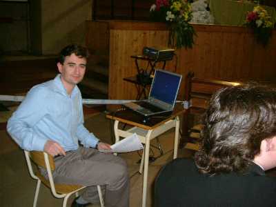 En la graduaci�n