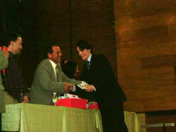 En la graduaci�n