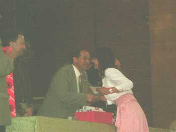 En la graduaci�n