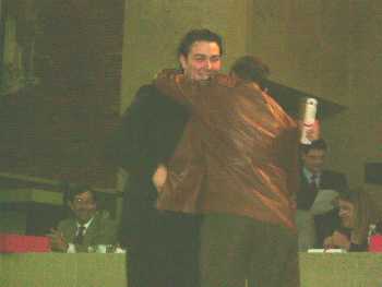 En la graduaci�n