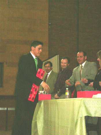En la graduaci�n