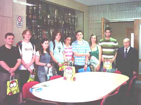 En la graduaci�n