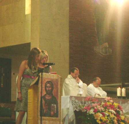 En la graduaci�n