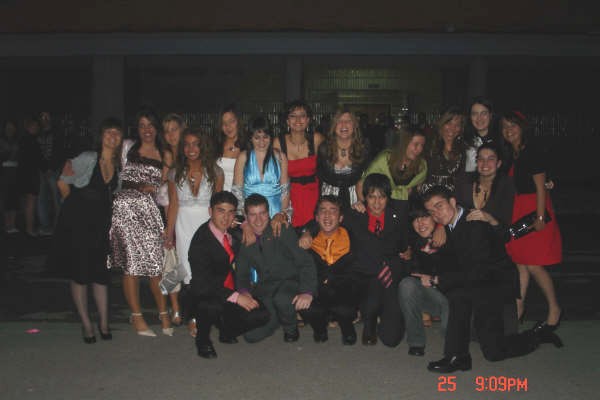 En la graduaci�n