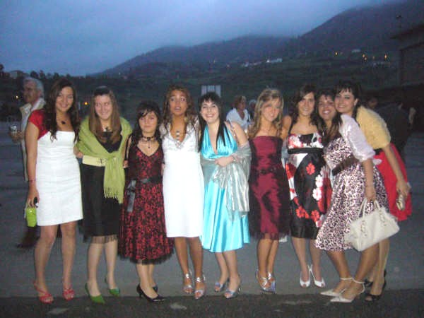 En la graduaci�n
