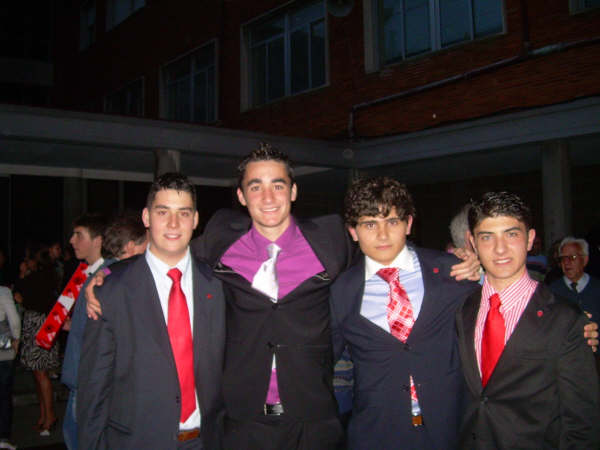 En la graduaci�n