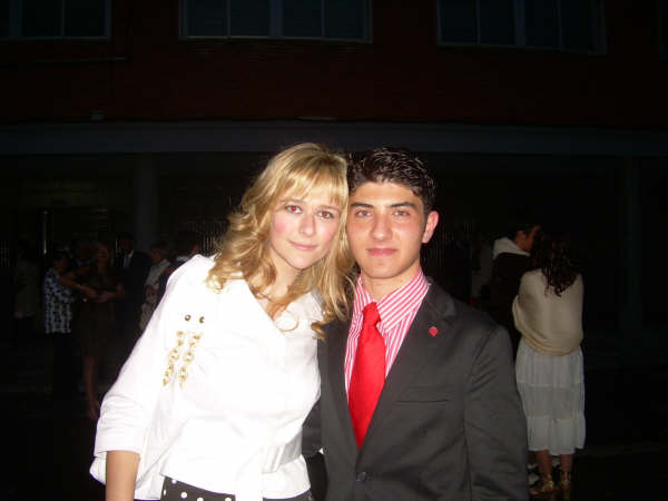 En la graduaci�n