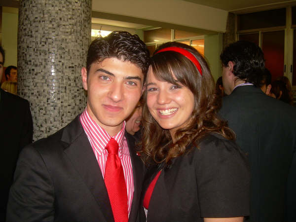 En la graduaci�n