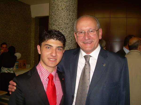 En la graduaci�n