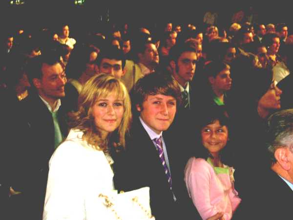En la graduaci�n