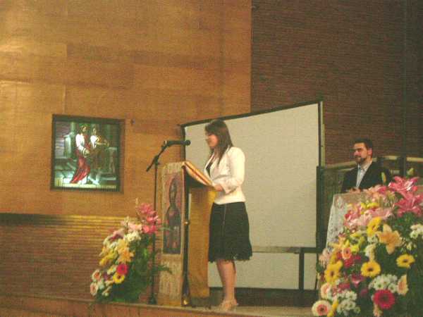 En la graduaci�n