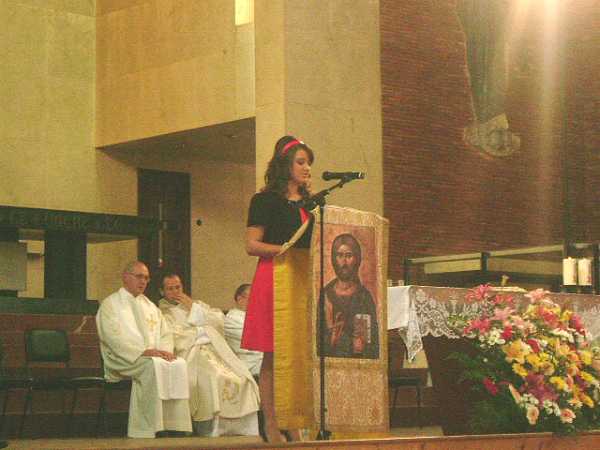 En la graduaci�n