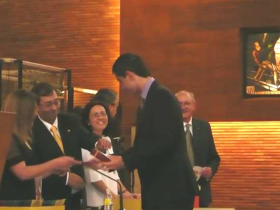 En la graduaci�n