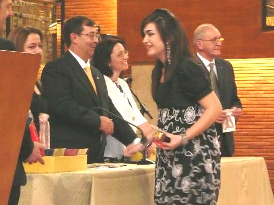 En la graduaci�n