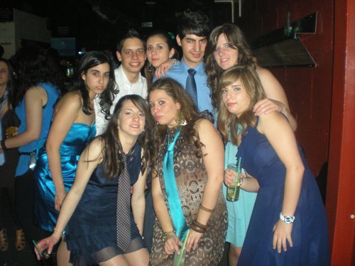 En la graduaci�n