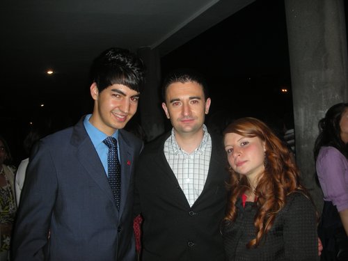 En la graduaci�n