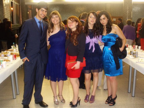 En la graduaci�n