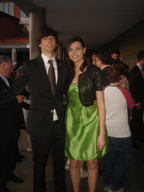 En la graduaci�n