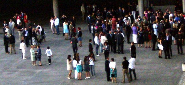 En la graduaci�n
