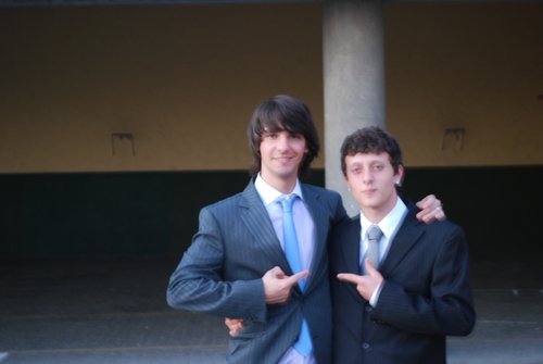 En la graduaci�n