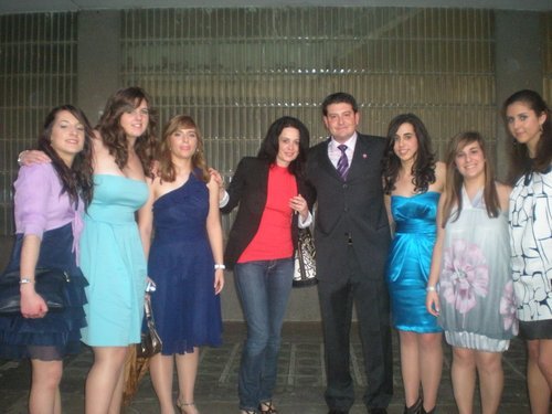 En la graduaci�n