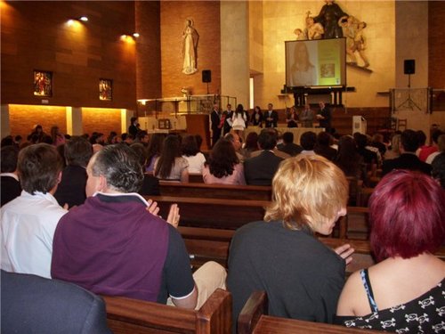 En la graduaci�n