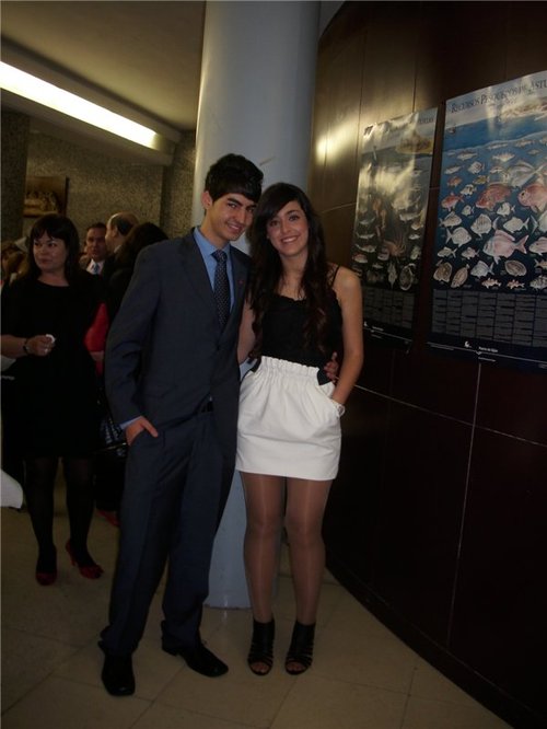 En la graduaci�n