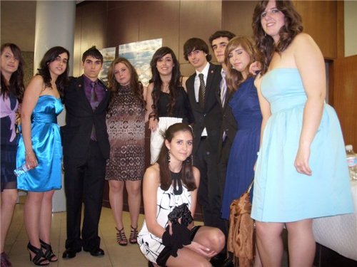 En la graduaci�n