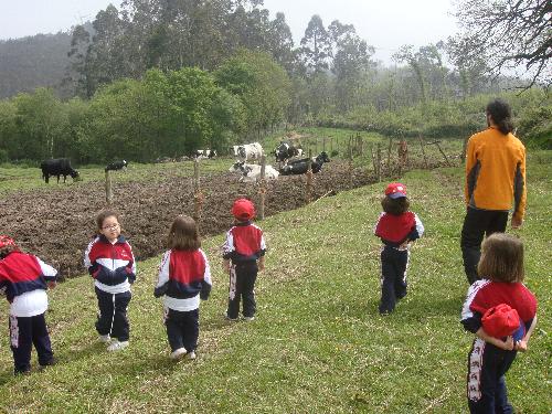 En la granja