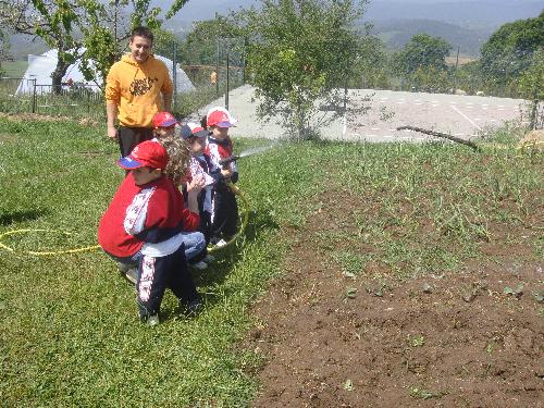 En la granja