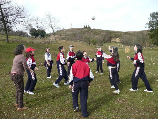En la cima del Naranco