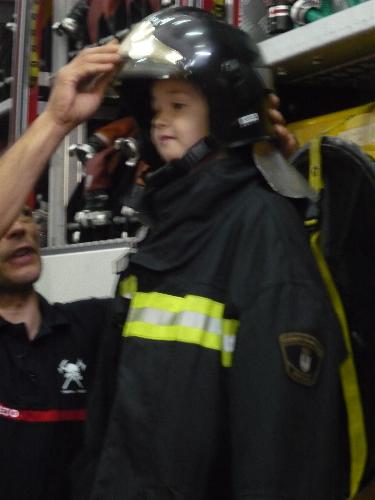 Con los Bomberos