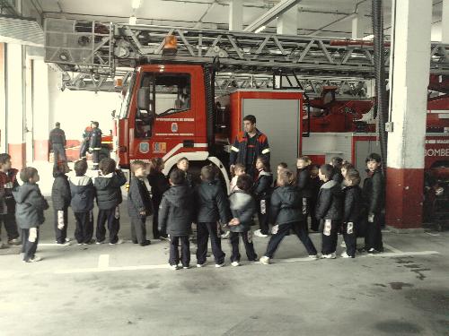 Con los Bomberos