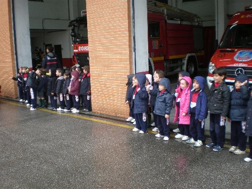 Con los Bomberos