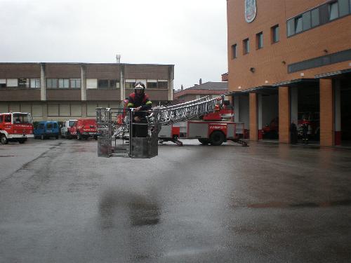 Con los Bomberos