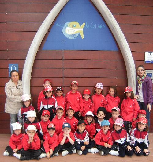 En el acuario