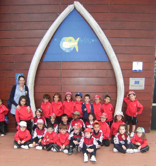 En el acuario
