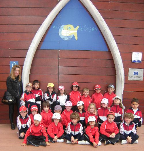 En el acuario