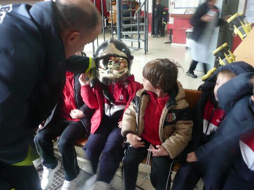 Con los Bomberos