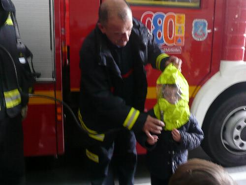 Con los Bomberos