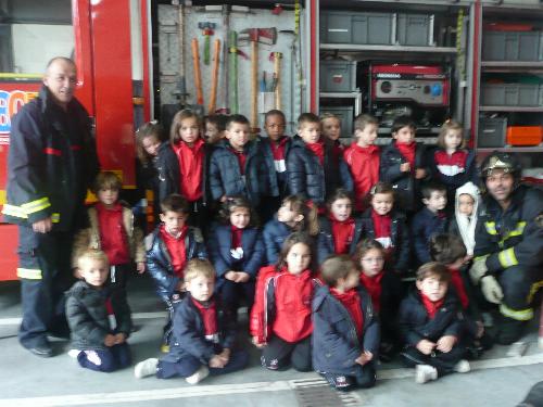 Con los Bomberos