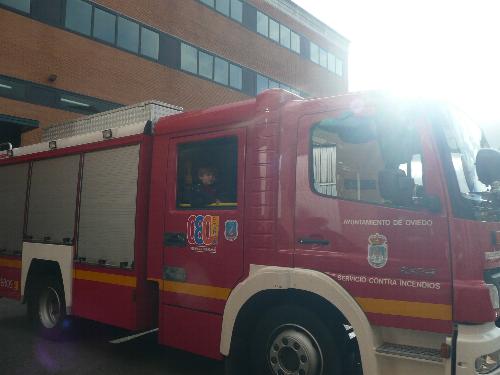 Con los Bomberos