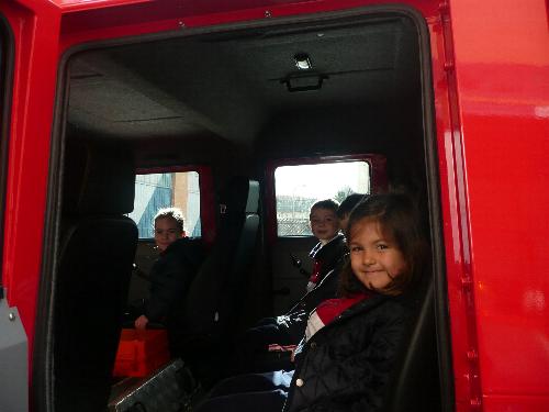 Con los Bomberos