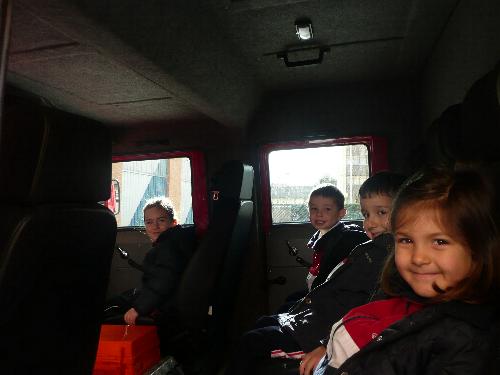 Con los Bomberos
