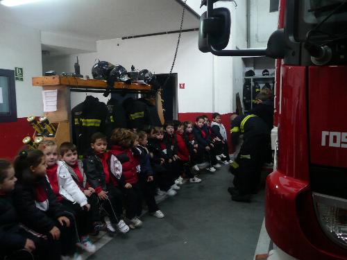 Con los Bomberos