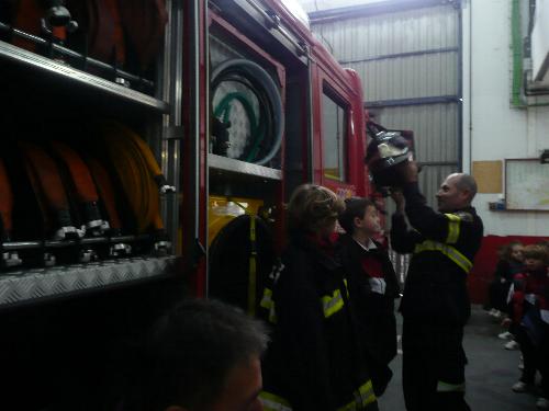 Con los Bomberos
