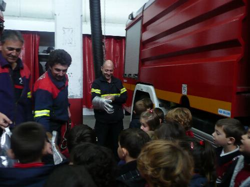 Con los Bomberos
