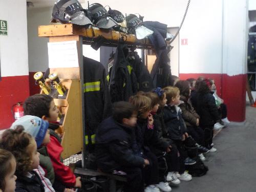 Con los Bomberos