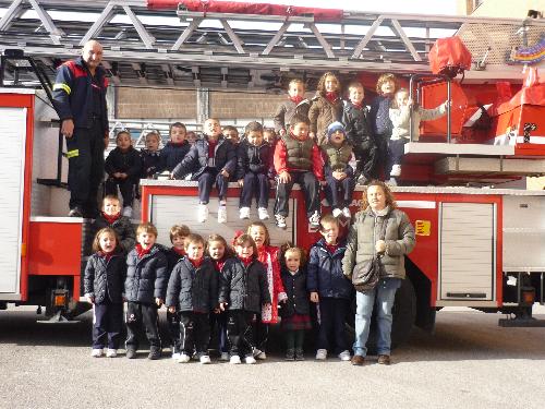 Con los Bomberos