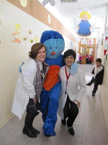 Pupi en el cole
